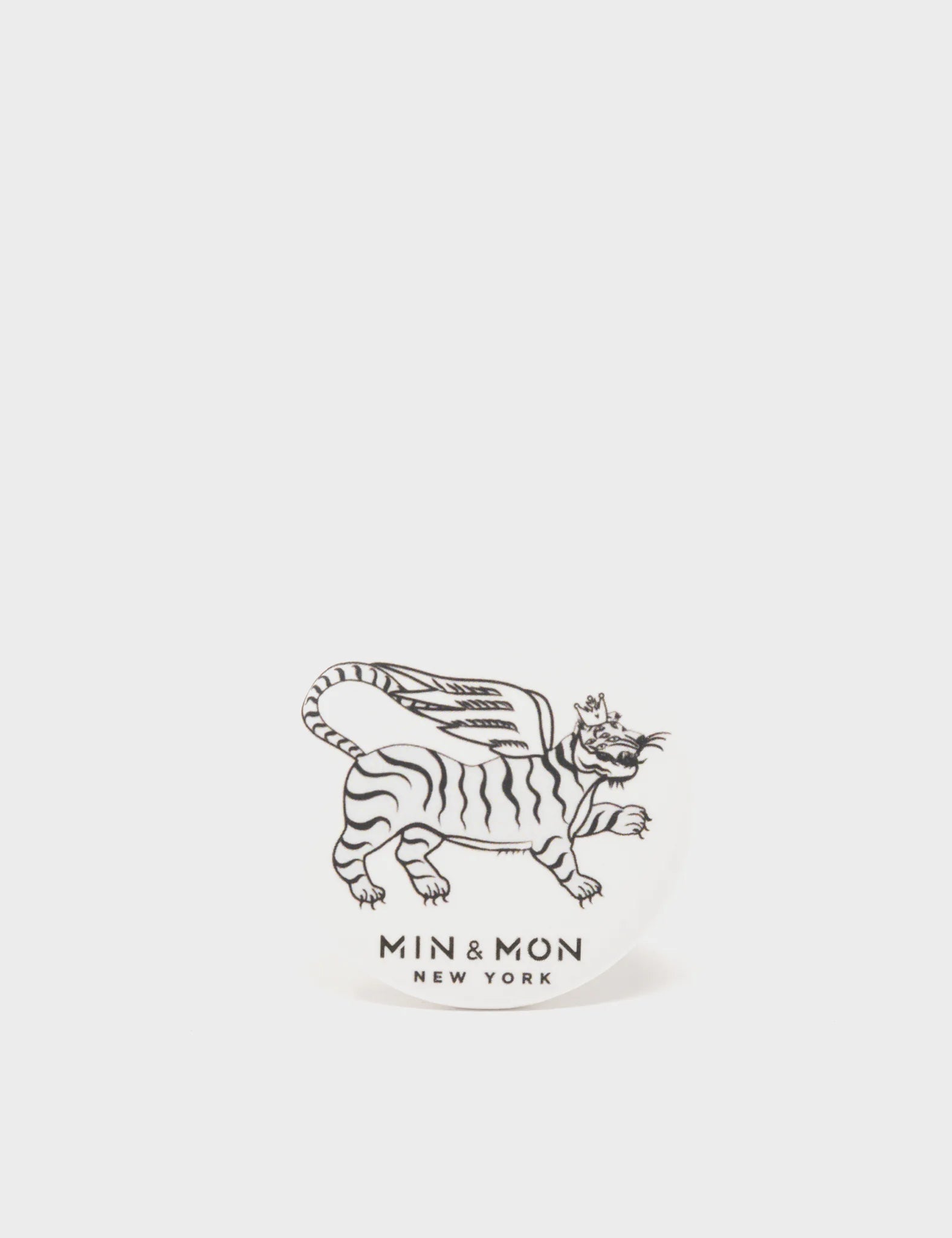 Pinback Buttons - Set Of Three - Tiger with Wings 
