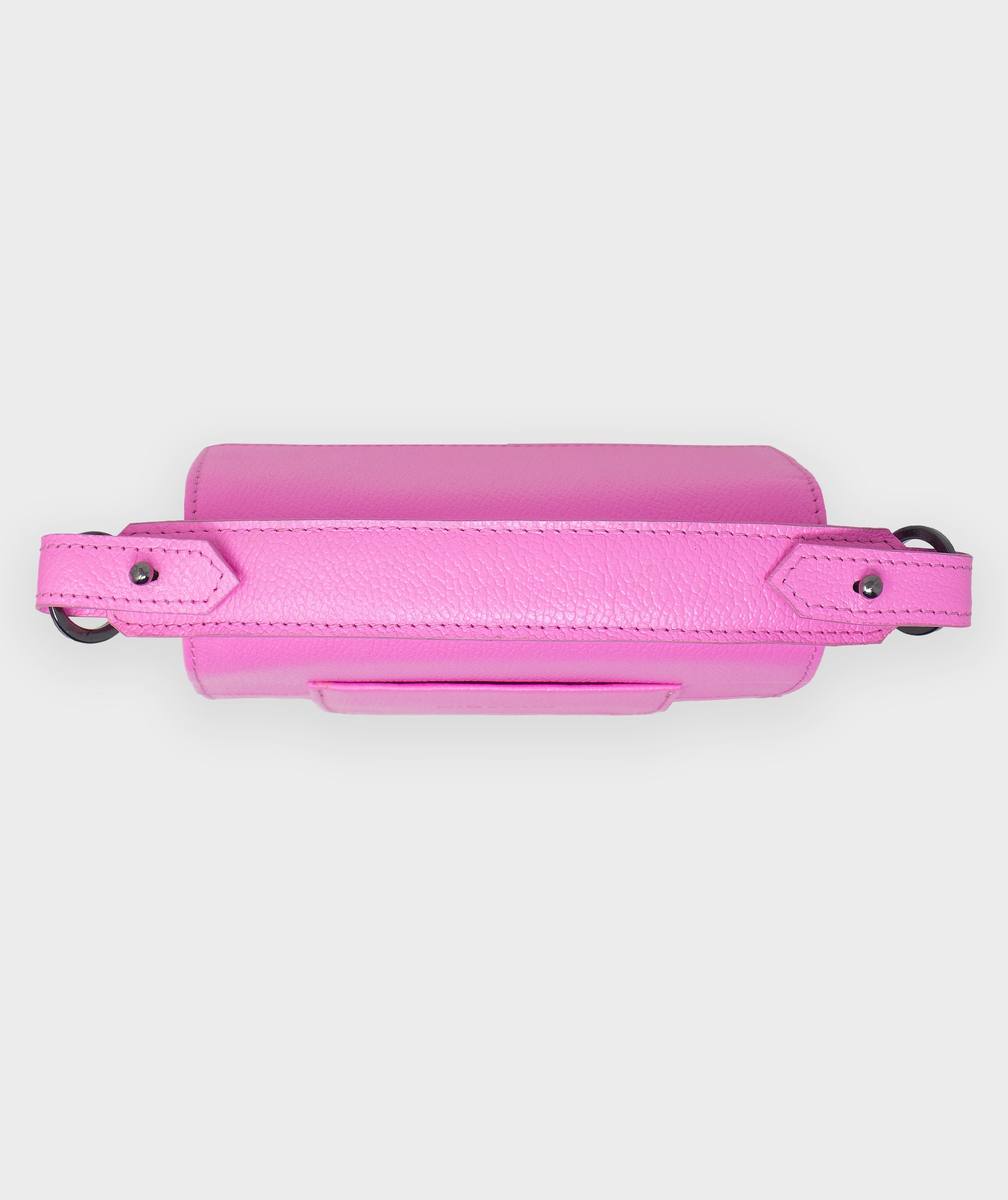 Anastasio Micro Crossbody Handbag Bubblegum Pink Leather - Eyes Embroi –  Min & Mon