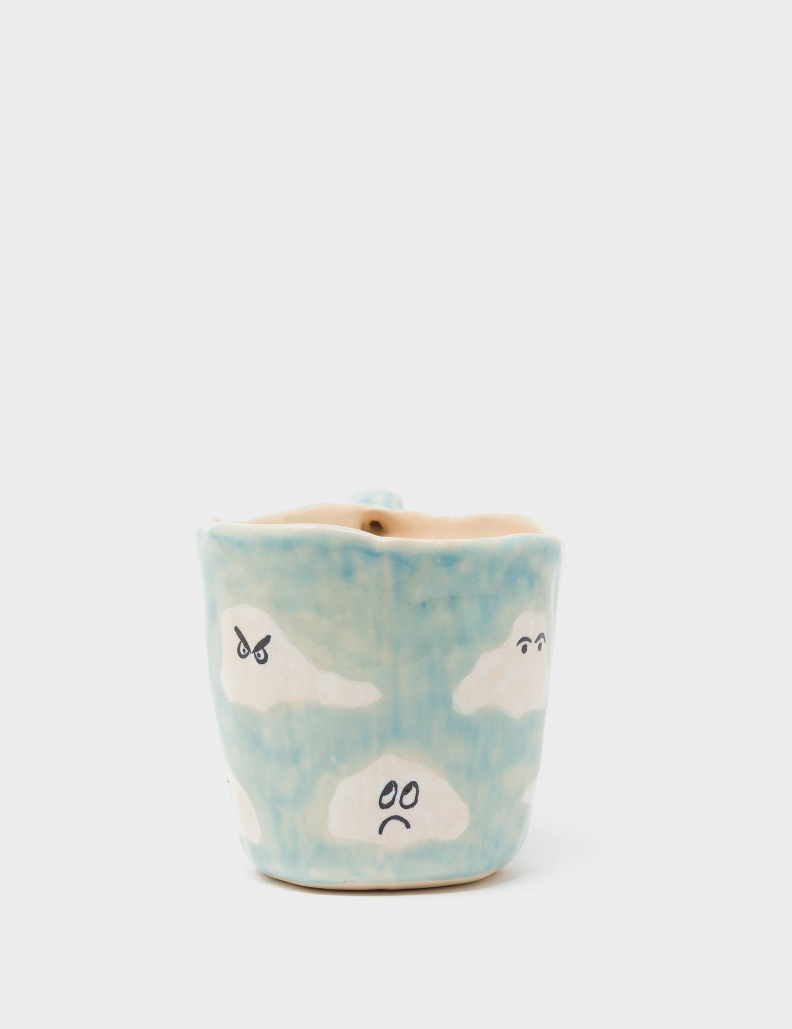 Atmospheric Attitudes - Cuttle Up Ceramic Mug - Side 