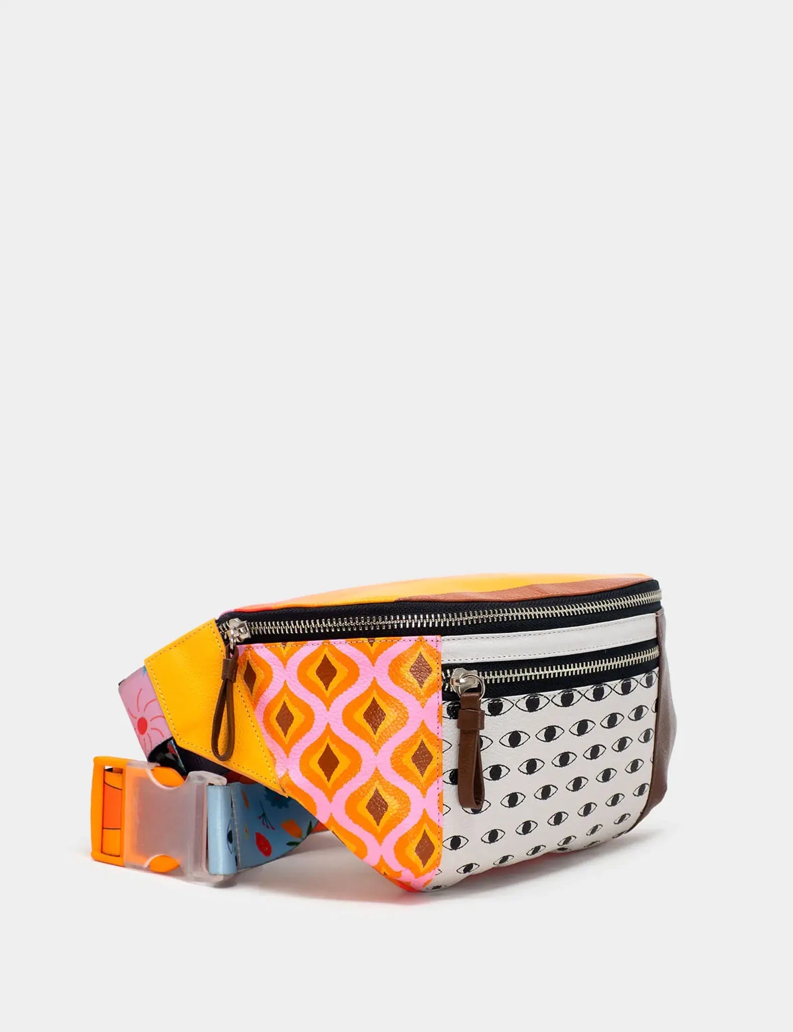 Harold Fanny Pack - Cosmic Journey Print - Front corner angle view