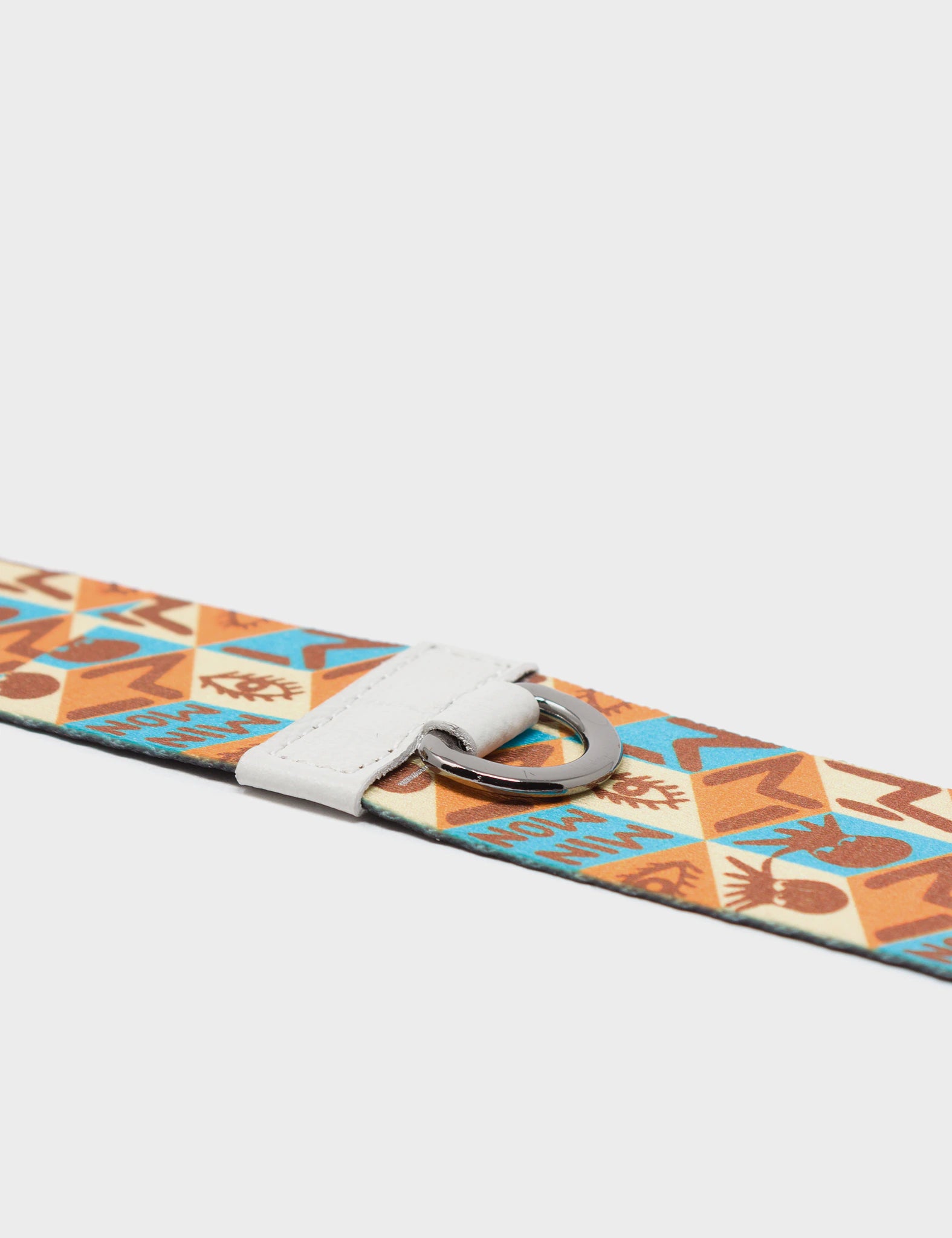 Shoulder Strap - Cream Nylon Groovin' Galaxy Print