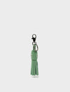 Callie Marie Hue Charm - Basil Green Leather Keychain