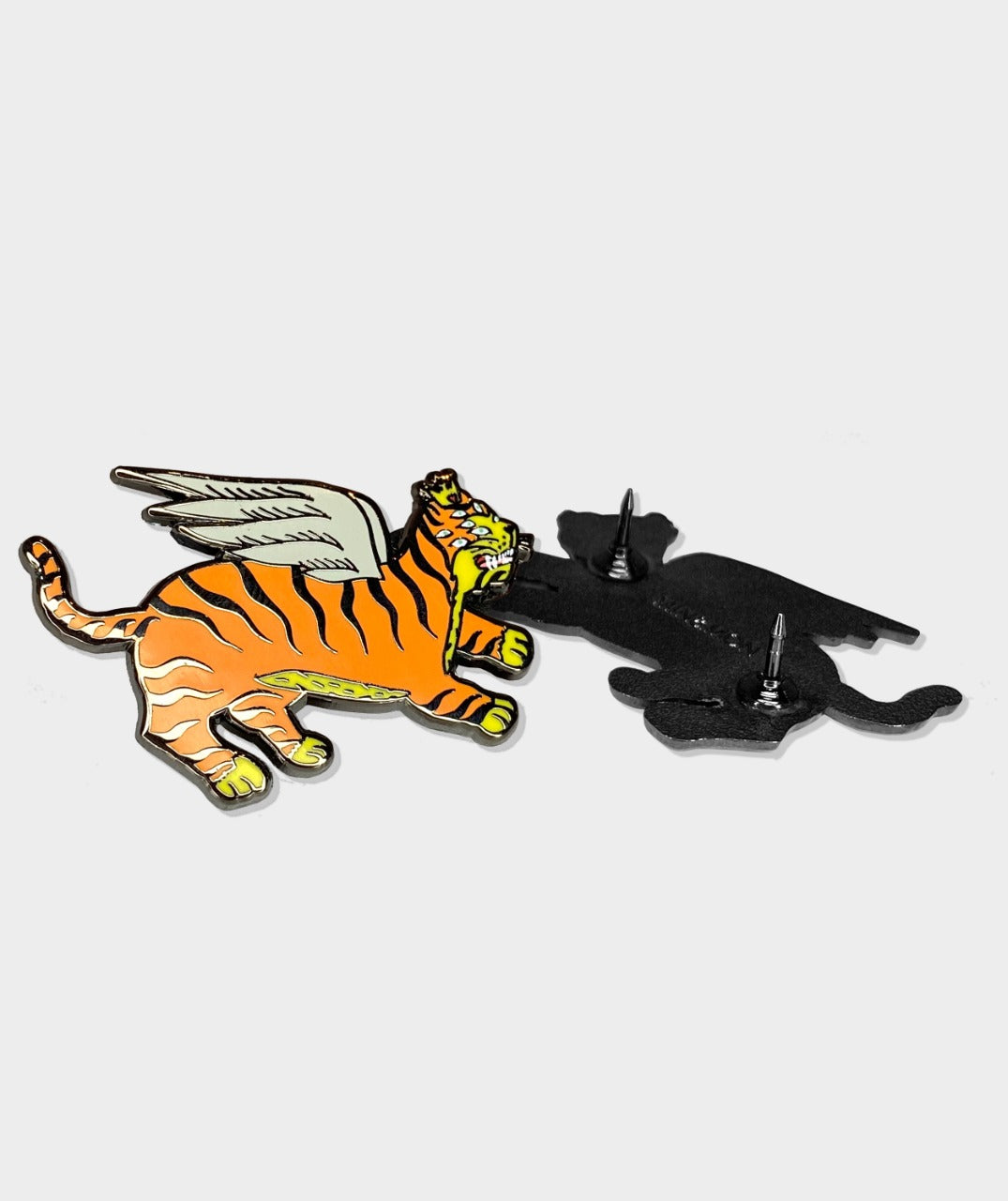 Enamel Pin - Flying Tiger Desing - Back view